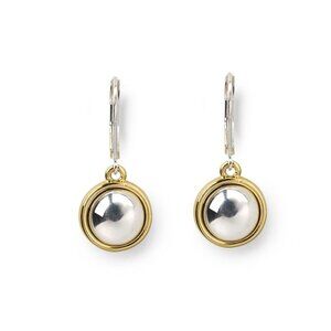 Lauren Ralph Lauren - Drop Earrings - Two Toned Gold/Silver Coloured